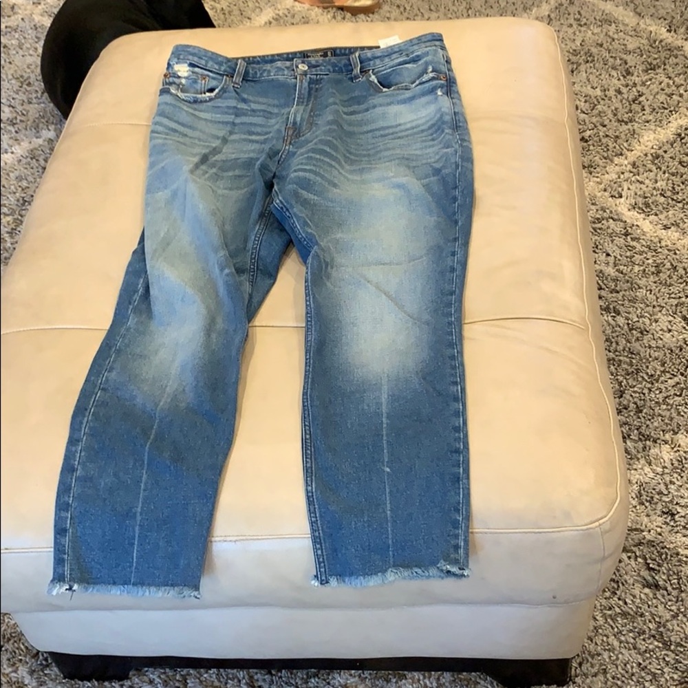 washed jeans